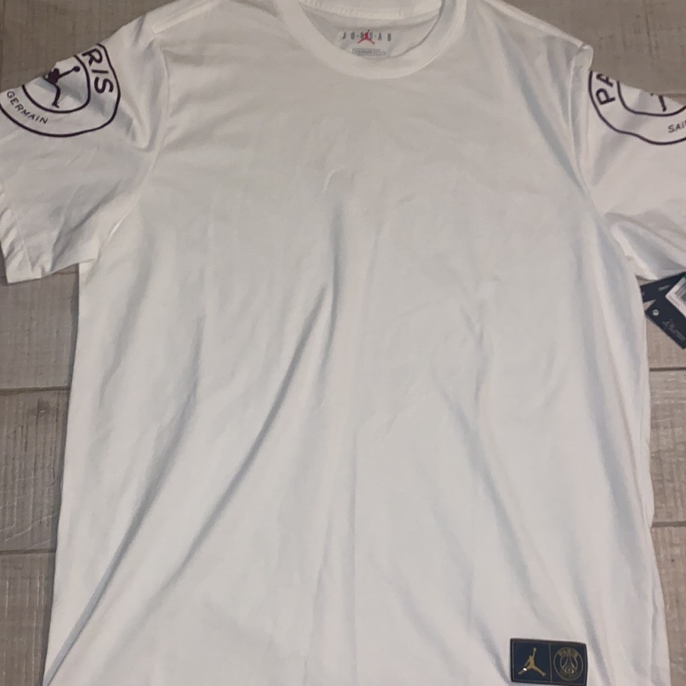 PSG white JORDAN SHIRTS ..new with tag